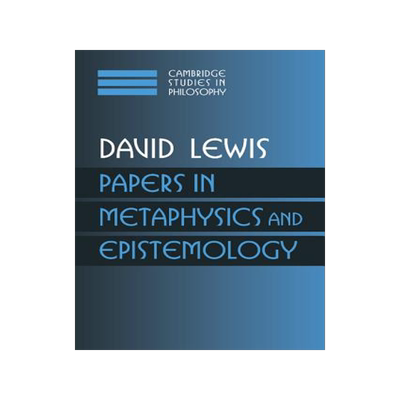 预订 Papers in Metaphysics and Epistemology