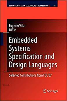 【预订】Embedded Systems Specification and Design Languages 9789048178346