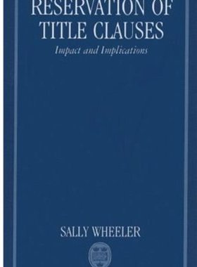 【预订】Reservation of Title Clauses