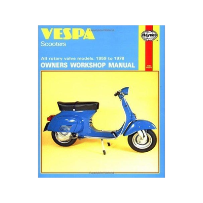 [预订]Vespa Scooters (59 - 78) Haynes Repair Manual 9780856961267