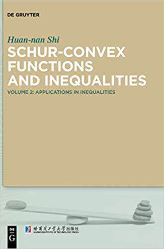 【预售】Schur-Convex Functions and Inequalities