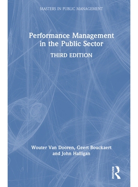 预订 Performance Management in the Public Sector 公共部门绩效管理 第3版: 9781032186368