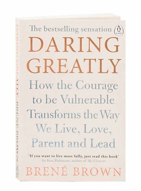 预售 英文原版 活出感性：直面脆弱，拥抱不完美的自己 Brene Brown: Daring Greatly