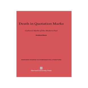 [预订]Death in Quotation Marks 9780674419001