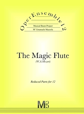 预订 OperEnsemble12, The Magic Flute (W.A.Mozart): Reduced Parts for 12: 9798434623339