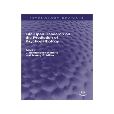[预订]Life-Span Research on the Prediction of Psychopathology 9780367760373