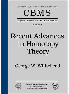 预订 Recent Advances in Homotopy Theory: 9780821841587