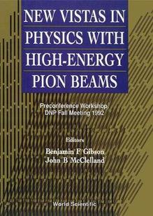 【预订】NEW VISTAS IN PHYSICS WITH HIGH-ENERGY PION BEAMS - PRECONFERENCE WORKSHOP, DNP FALL MEETING 1992