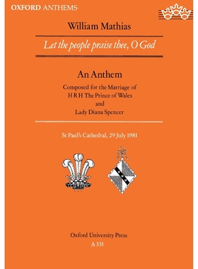 预订 Let the people praise thee, O God 神啊，让百姓赞美你: 9780193503724