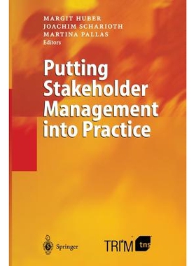 预订 Putting Stakeholder Management into Practice: 9783662312377