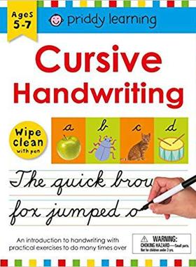 【预售】Wipe Clean Workbook: Cursive Handwri...