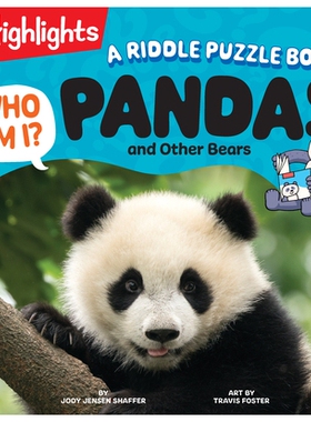 预订 Who Am I? Pandas and Other Bears: A Riddle Puzzle Book 我是谁？熊猫和其他熊：谜语书: 9781639623839