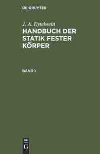 9783111300023 HB. FESTER KÖRPER STATIK EYTELWEIN BD. 预订
