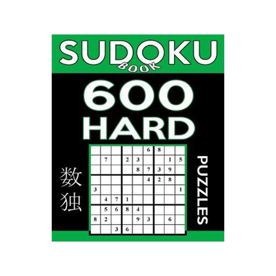 [预订]Sudoku Book 600 Hard Puzzles: Sudoku Puzzle Book With Only One Level of Difficulty 9781544982236