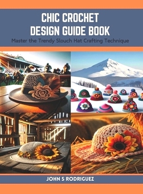 预订 Chic Crochet Design Guide Book: Master the Trendy Slouch Hat Crafting Technique: 9798873796274