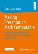 [预订]Making Presentation Math Computable
