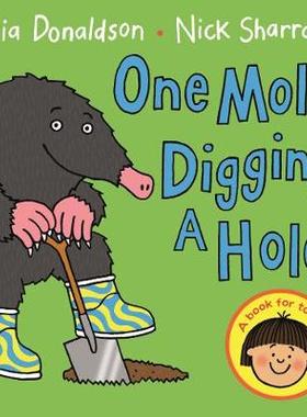 【预订】One Mole Digging a Hole