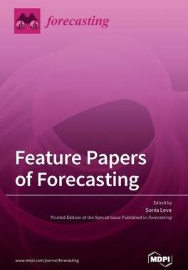 [预订]Feature Papers of Forecasting 9783036510309