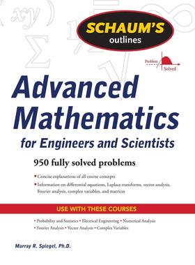 现货英文原版 工科高等数学 Schaum's Outline of Advanced Mathematics for Engineers and Scientists