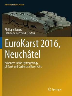 【预订】EuroKarst 2016, Neuchâtel