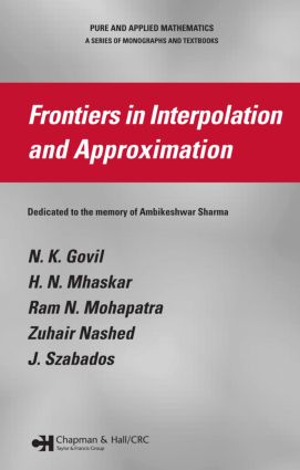 【预订】Frontiers in Interpolation and Approximation