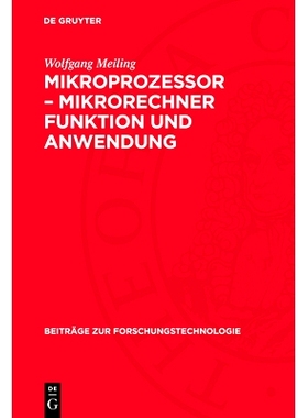 预订 Mikroprozessor – Mikrorechner Funktion und Anwendung: 9783112736265