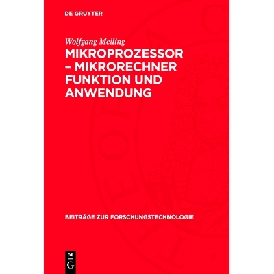 预订 Mikroprozessor – Mikrorechner Funktion und Anwendung: 9783112736265