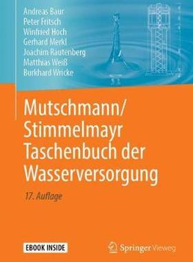 预订 Mutschmann/Stimmelmayr Taschenbuch der Wasserversorgung