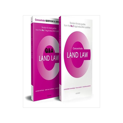 [预订]Land Law Revision Concentrate Pack 9780192885579