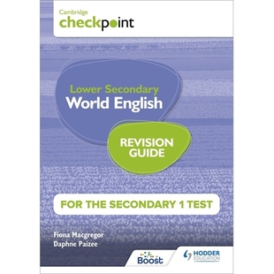 预订 Cambridge Checkpoint Lower Secondary World English for the Secondary 1 Test Revision Guide: 9781398369894