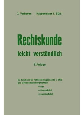 预订 Rechtskunde — leicht verständlich: 9783409740074
