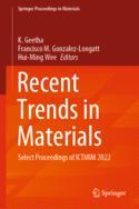 【预订】Recent Trends in Materials: Select Proceedings of Ictmim 2022 9789811953941