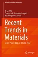Ictmim 9789811953941 Trends Select Proceedings Materials Recent 2022 预订