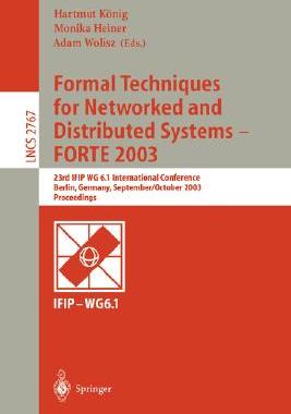 【预订】Formal Techniques for Networked and Distributed Systems - FORTE 2003