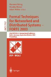 【预订】Formal Techniques for Networked and Distributed Systems- FORTE 2003