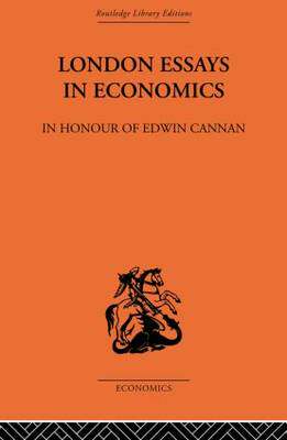 预订 London Essays in Economics: In Honour of Edwin Cannan