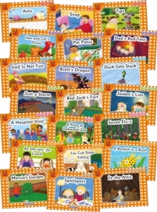 【预订】Decodable Readers Orange Comp Set x21 Bk 9781844145812