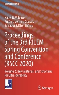 9783030765507 2020 Convention 预订 Proceedings and 3rd the RSCC RILEM Conference Spring