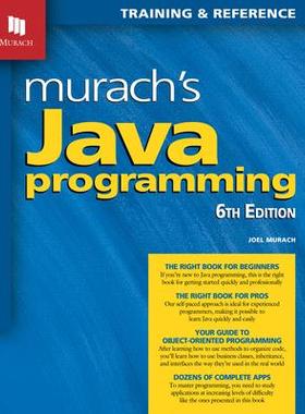 [预订]Murach’s Java Programming (6th Edition) 9781943872879