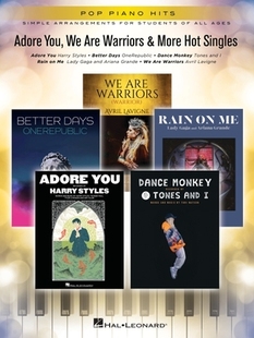 【预订】Adore You, We Are Warriors & More Hot Singles: Pop Piano Hits Series