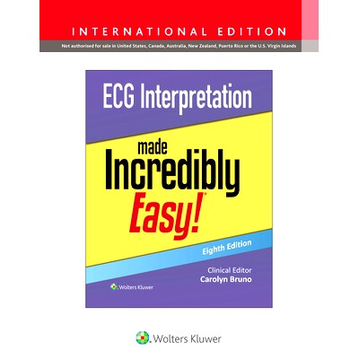 预订 ECG Interpretation Made Incredibly Easy!, International Edition (Incredibly Easy! Series*) 轻松掌握心电图解读(国