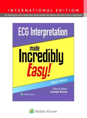 预订 ECG Interpretation Made Incredibly Easy!, International Edition (Incredibly Easy! Series*) 轻松掌握心电图解读（国