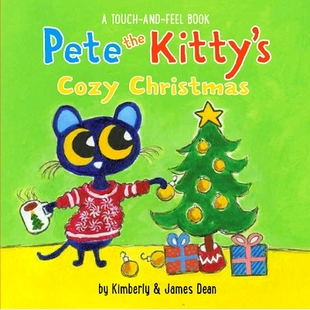 Holiday the Christmas Cozy 预订 for Book Kitty’s Board Feel 9780062868312 Kids Touch Pete