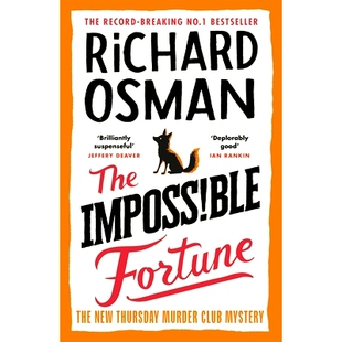 现货 周四推理俱乐部5 不可能的财富 平装大开本 Richard Osman 英文原版 The Impossible Fortune The Thursday Murder Club 5