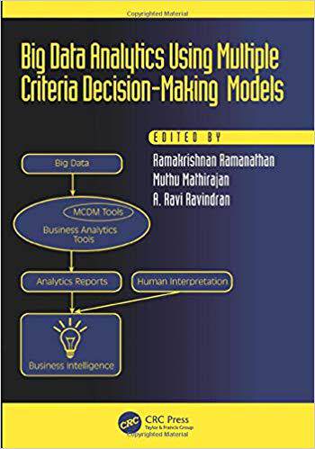 【预售】Big Data Analytics Using Multiple Criteria Decision-Making Models