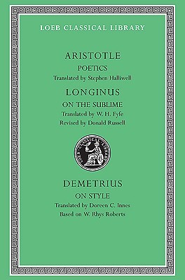 现货 Poetics. Longinus- On the Sublime. Demetrius- On Style 9780674995635