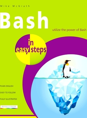 预订 Bash in easy steps 猛击步骤: 9781840788099