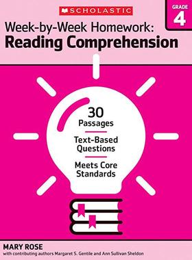 【预售】Week-By-Week Homework: Reading Compr...
