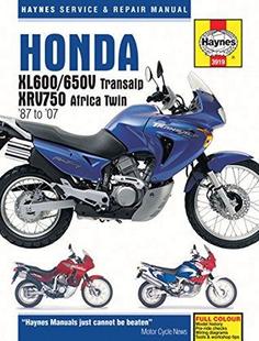 Haynes Honda Transalp 650V XRV750 Repair XL600 Twin Africa 9781785213113 Manual 预订