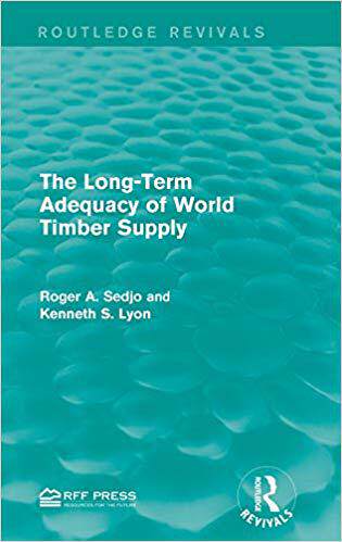 【预售】The Long-Term Adequacy of World Timber Supply